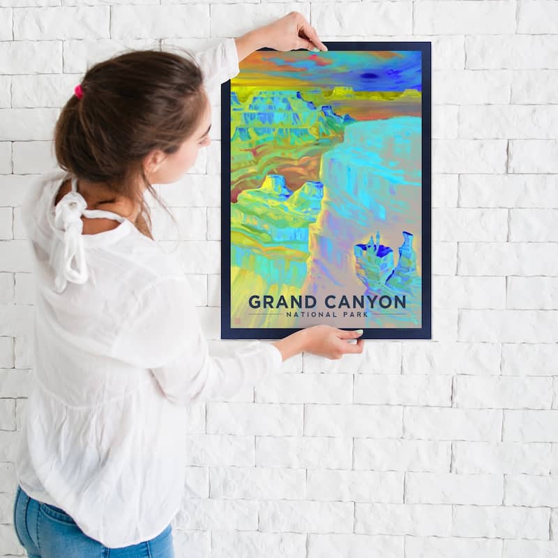 Kc Np Grand Canyon Sunset by Anderson Design Group Poster Art Print ...