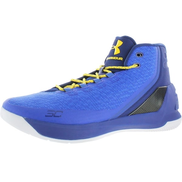 Shop Under Armour Mens Curry 3 High Top Sneakers Basketball Mid