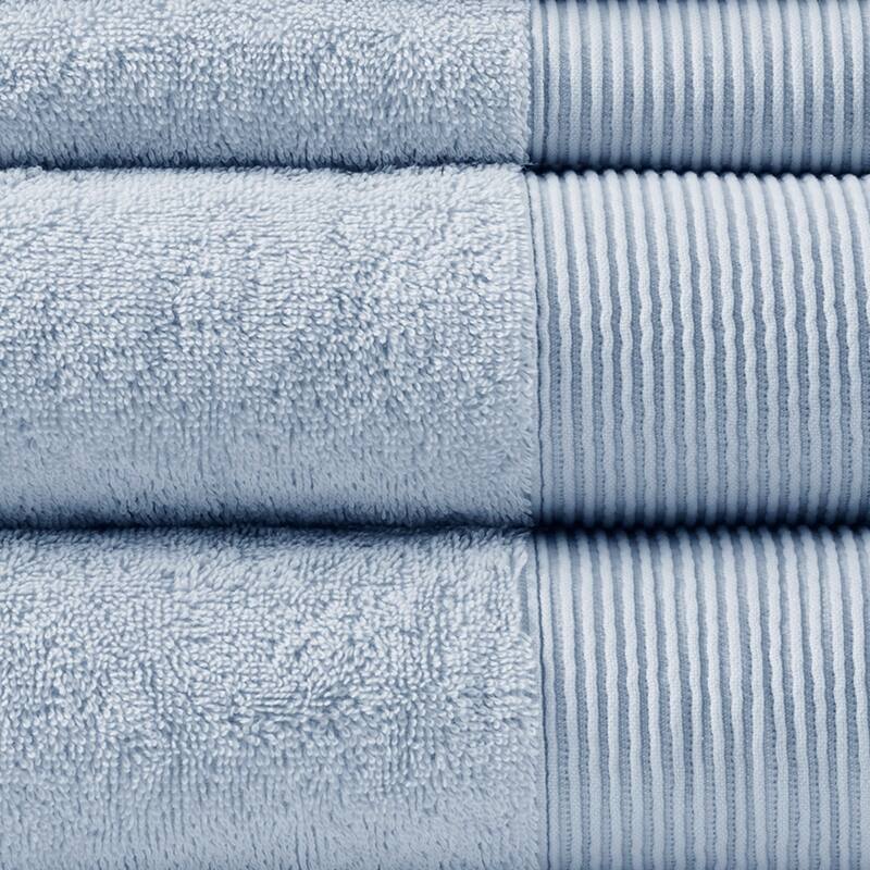 Cotton Tencel Blend Antimicrobial 6 Piece Towel Set