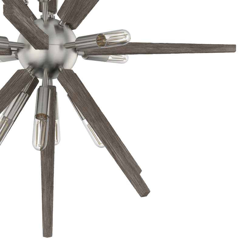 Hunter Jupiter Star Pendant - Entry, Dining Room - Mid-Century Modern, Sputnik