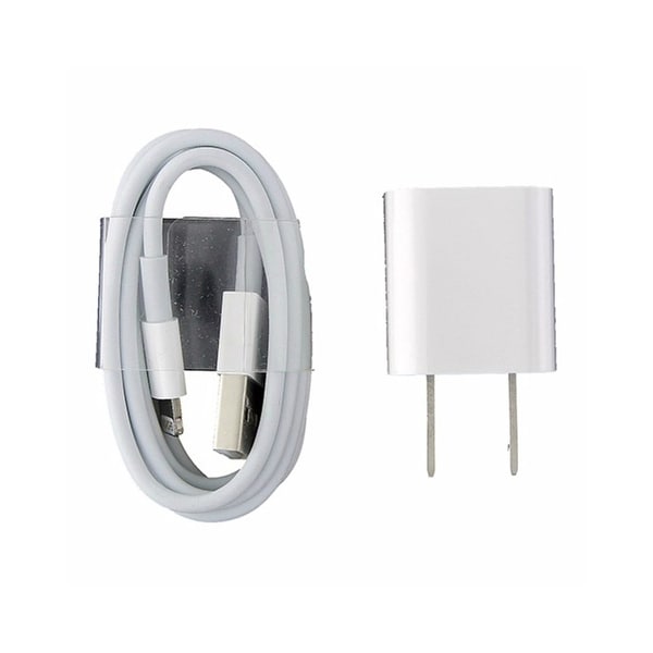 Apple Lightning USB Cable and 5W Wall Adapter 3.3 feet