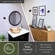 preview thumbnail 3 of 6, Huntley 1-Light 6.75 in. W Oil Rubbed Bronze Bathroom Vanity Lighting Fixture White Schoolhouse Glass Globe, Wall Mounted Sconce