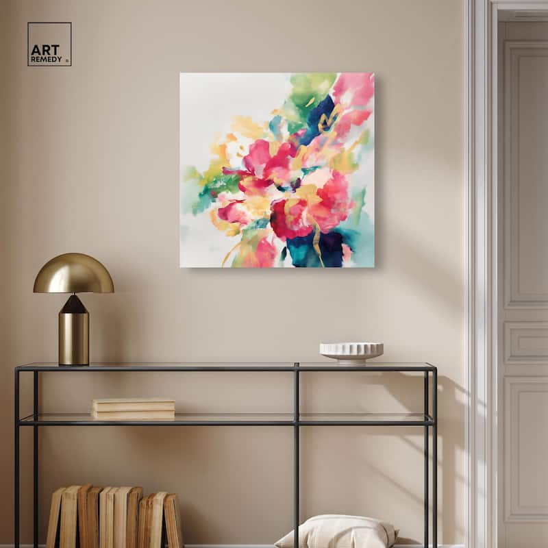 Essence of a Flower I Canvas by Art Remedy, Gallery Wrapped