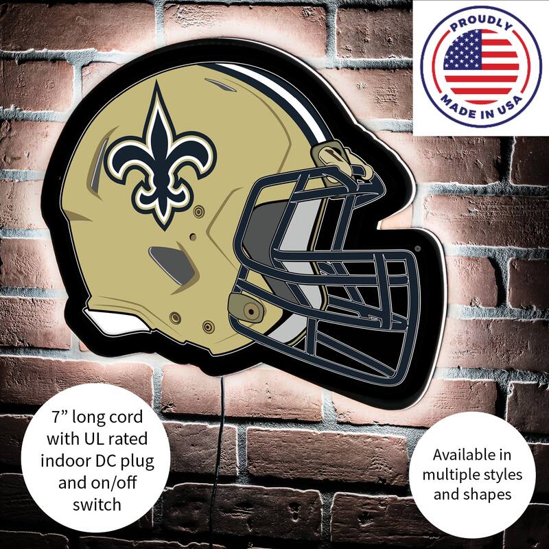 New Orleans Saints LED Lighted Sign