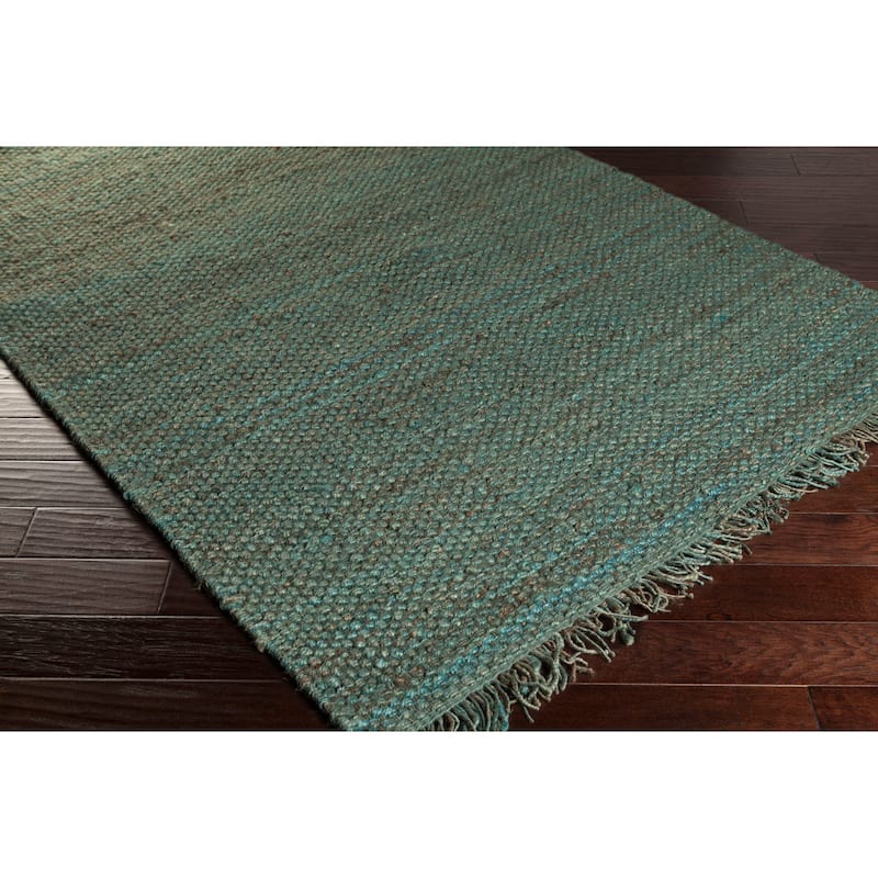 Hand-Woven Montana Solid Jute Rug