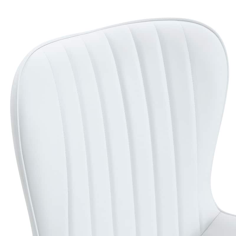 Ergonomic Dining Chair with Extended And Curved Seat Cushions set of 4