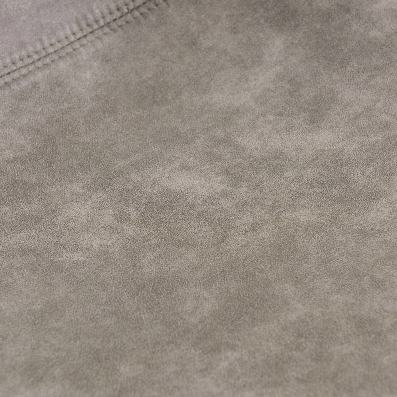 Leick Home Upholstered Steel Base Microfiber Bar Stool Set of 2 - N/A