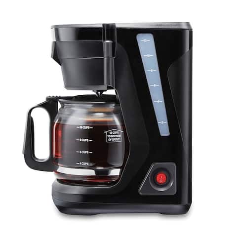 Proctor Silex FrontFill Compact 12 Cup Coffee Maker