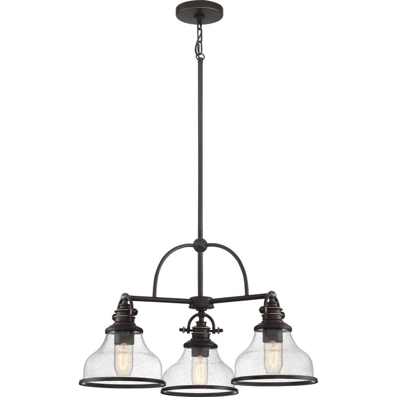 Bellevue Hamblen 3 Light 24" Wide Chandelier