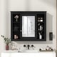 preview thumbnail 62 of 143, 36'' Bathroom Vanity with Top Sink, Freestanding Vanity Set with Mirror Cabinet