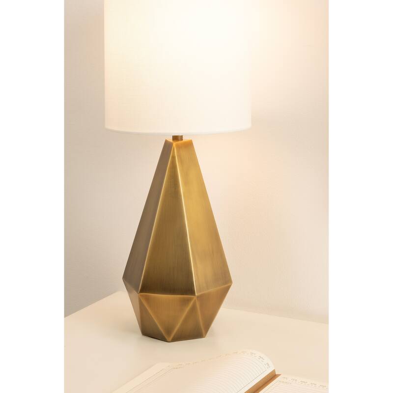 Kate and Laurel Marcedes Table Lamp - 8x8x20