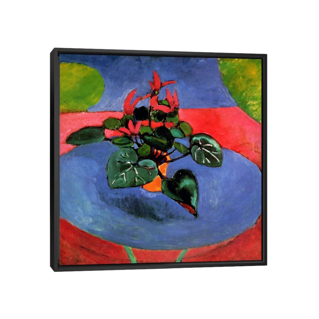 iCanvas "Cyclamen Pourpre" by Henri Matisse Framed Canvas Print