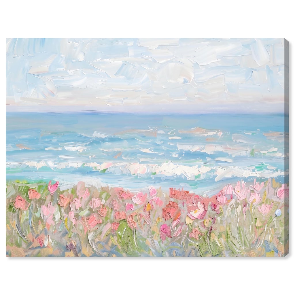 Waves of Peace Canvas by Art Remedy, Gallery Wrapped