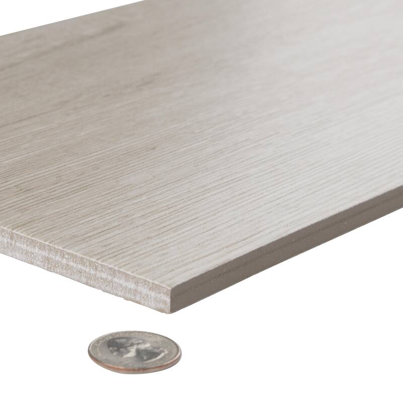Merola Tile Llama Almond 8-1/2" x 35-1/2" Porcelain Floor and Wall Tile