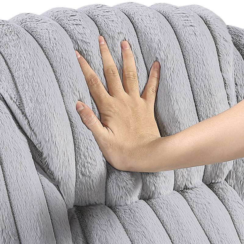 Brynda 74.5" Corduroy Manual Reclining Loveseat, Console & Cup Holders