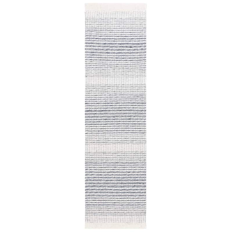 SAFAVIEH Handmade Marbella Letizia Fringe Wool Rug