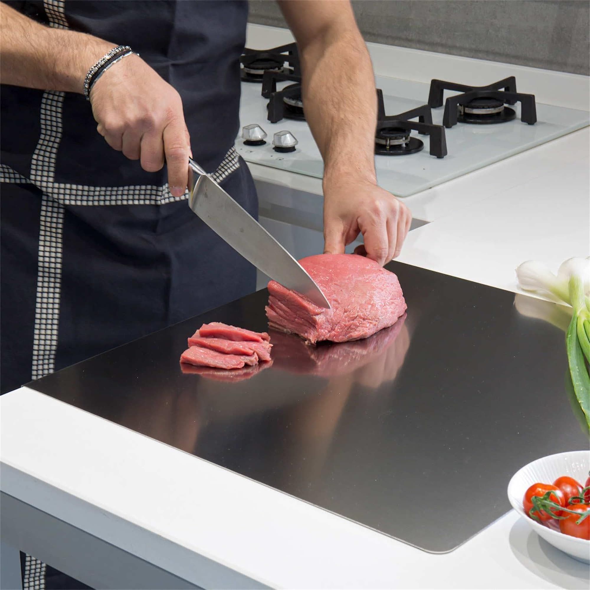 40cm*60cm Stainless Steel Cutting Board for Kitchen