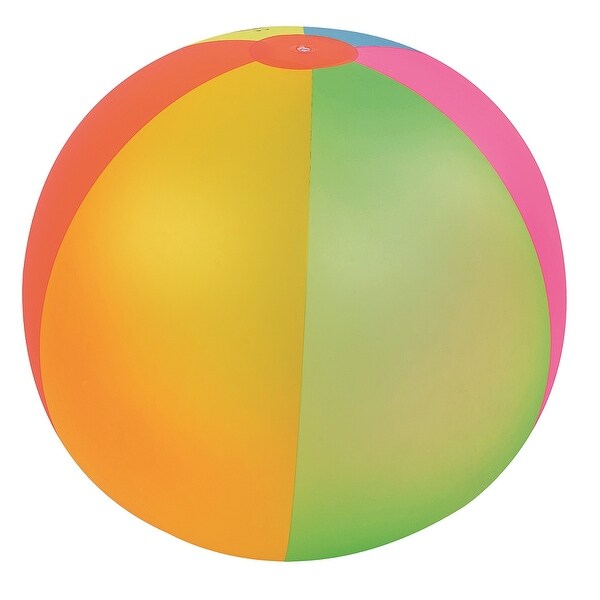 48" Classic Inflatable 6-Panel Jumbo Beach Ball Swimming Pool Toy