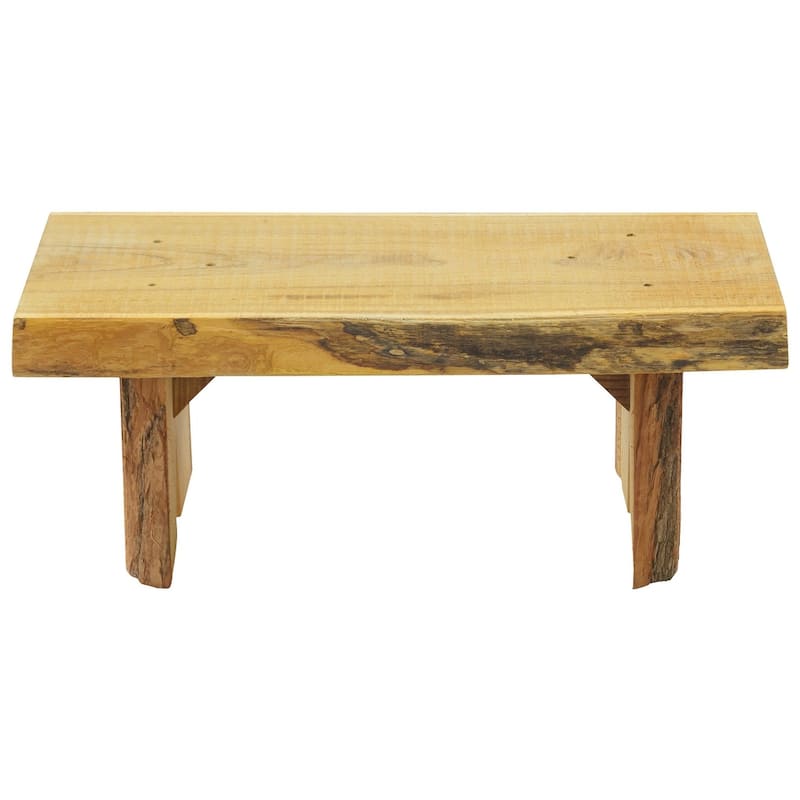 Live Edge Locust Wood 2' Briar Patch Flower Pot Bench