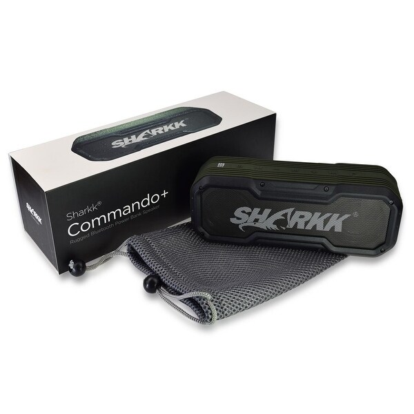 sharkk commando bluetooth speaker