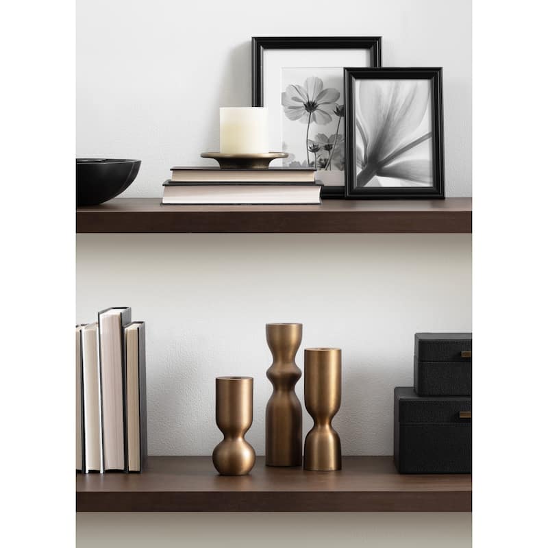 Kate and Laurel Pico Taper Candle Holder Set