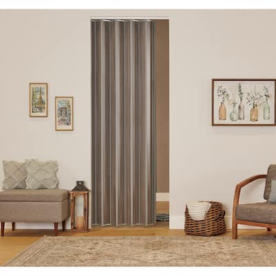 Spectrum Woodshire Driftwood MDF 48-inch x 96-inch Folding Door
