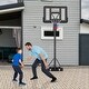 preview thumbnail 4 of 8, Costway 44'' Portable Adjustable Basketball Goal Hoop Stand System - 35.5'' x 23'' x 6'' (L x W x H)