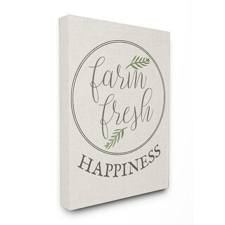 Stupell Farm Fresh Cursive Canvas Wall Art - Bed Bath & Beyond - 17703066