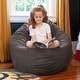 preview thumbnail 70 of 75, Jaxx 4 ft Cocoon Kids Bean Bag Chair and Crash Pad