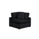 Option Black Corner Chair