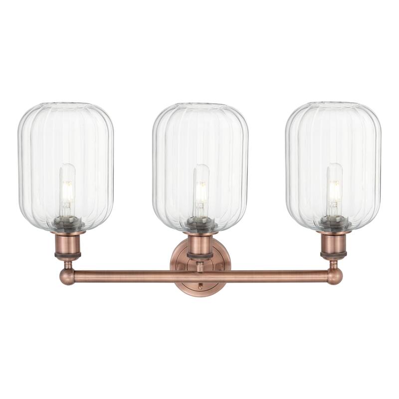 Innovations Lighting Endless Possibilities Edison - Preston - 3 Light 25" Jar Shade Bath Vanity Light