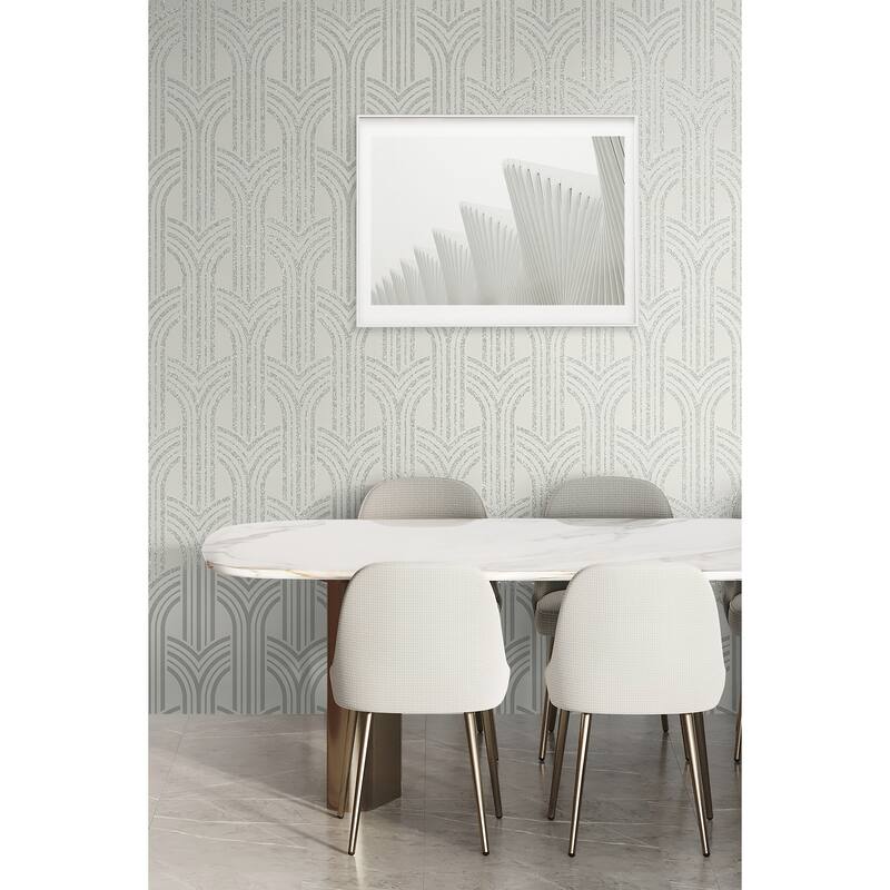Seabrook Designs Broadway Arches Nonwoven Unpasted Wallpaper