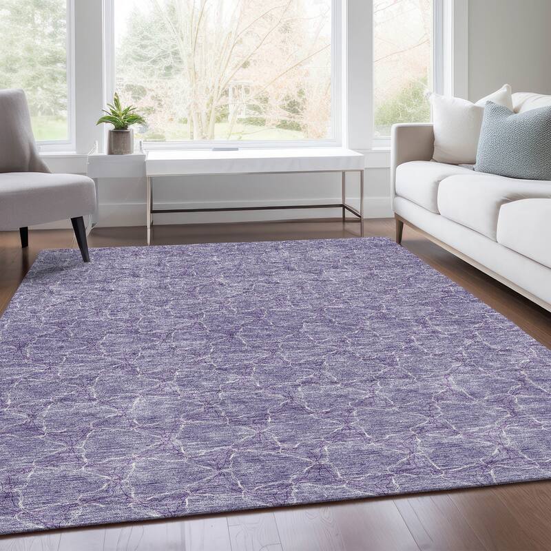 Premium Washable Super Soft Modern Geo Mayfield Rug