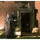 preview thumbnail 10 of 17, Haunted Hill Farm 5.3-Ft. Life-Size Talking Animatronic Witch with Red Eyes