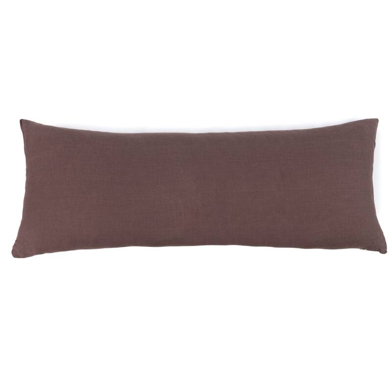 French Linen Pillow with Removable Sham by BOKSER HOME