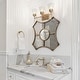 preview thumbnail 8 of 16, Mirha Mid-Century Modern Industrial Dimmable Glass Wall Sconce Bathroom Vanity Lights Foyer Powder room Hallway