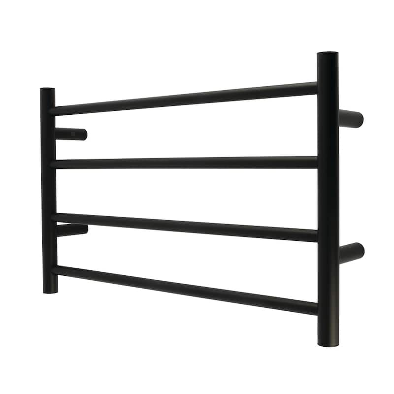 Kingston Brass DTM24164 Gallant 24" Wall Mount 4-Tier Towel Rack - Matte Black