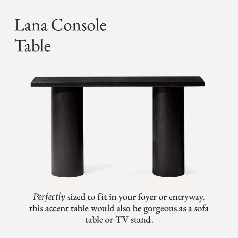 Maven Lane Lana Contemporary Wooden Console Table