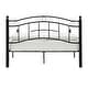 preview thumbnail 20 of 31, Sadie Brown and Black Metal Bed by iNSPIRE Q Classic