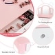 preview thumbnail 8 of 8, Costway Kids Vanity Set Princess Makeup Dressing Play Table Set - See Details