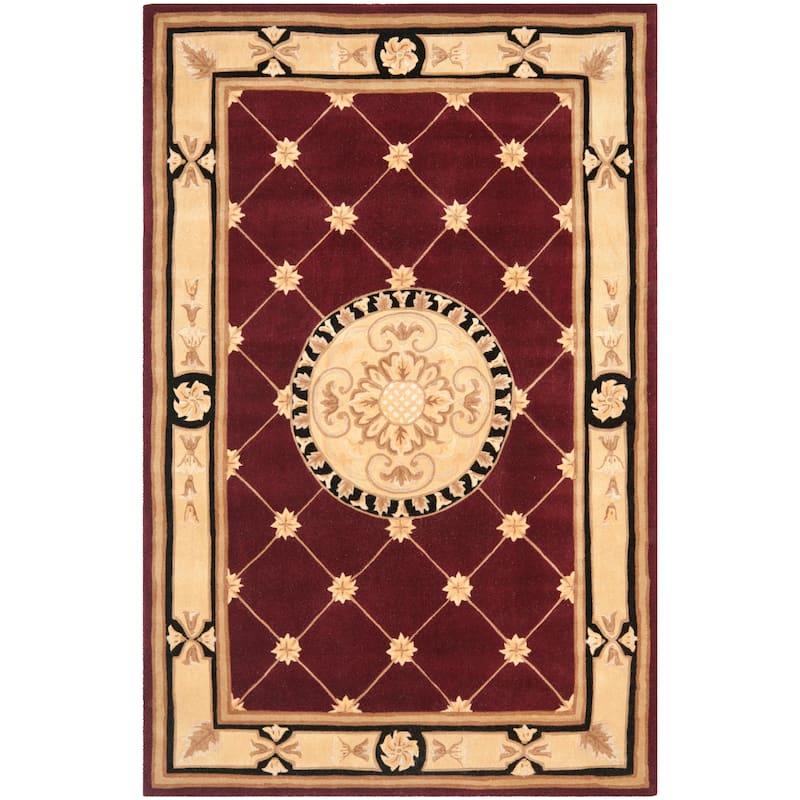 SAFAVIEH Handmade Naples Feryal Traditional Oriental Wool Rug