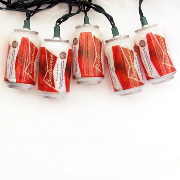 Budweiser String Christmas Lights Overstock 9821694