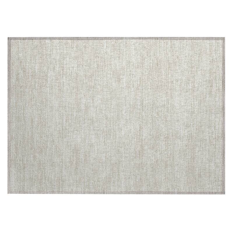 Machine Washable Indoor/ Outdoor Chantille Contemporary Stripe Rug