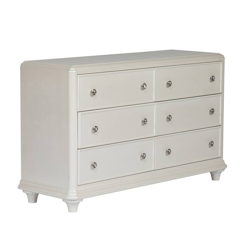 Liberty Furniture Summer House Youth Panel Bedroom Set with Bed, Dresser, Mirror- Full or Twin