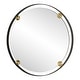 preview thumbnail 3 of 4, Uttermost 09983 Radius 42" Diameter Circular Framed Bathroom Mirror