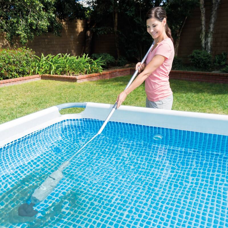 Intex Rechargeable Handheld Swimming Pool Vacuum & Wet Set Repair 6 Patch Kit
