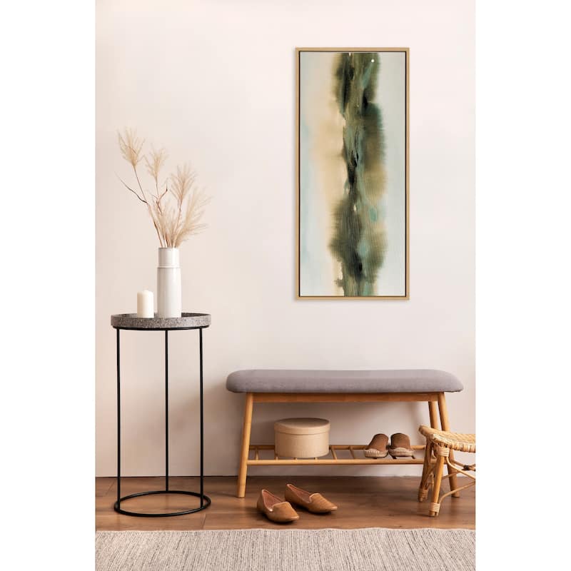 Kate and Laurel Sylvie Tranquil Meadows Framed Canvas by Amy Lighthall
