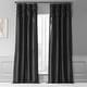 preview thumbnail 29 of 70, Exclusive Fabrics Single Ruched Faux Solid Taffeta Curtain (1 Panel)
