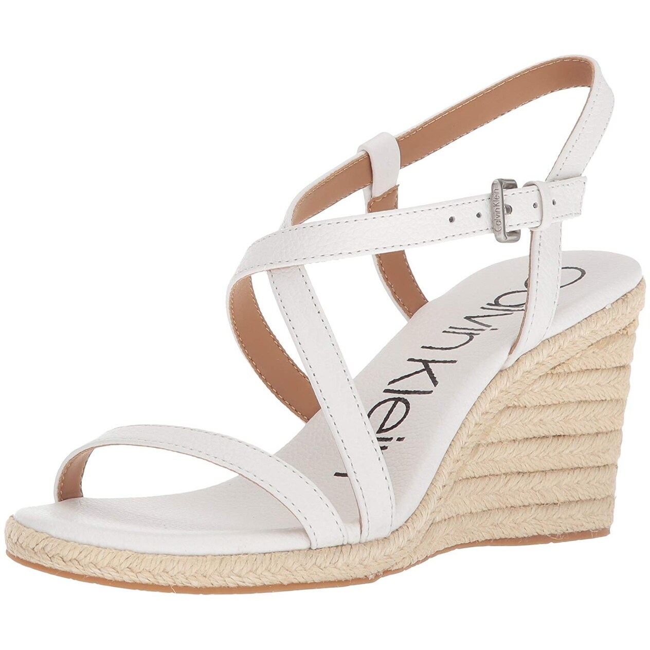 calvin klein women's bellemine wedge sandals