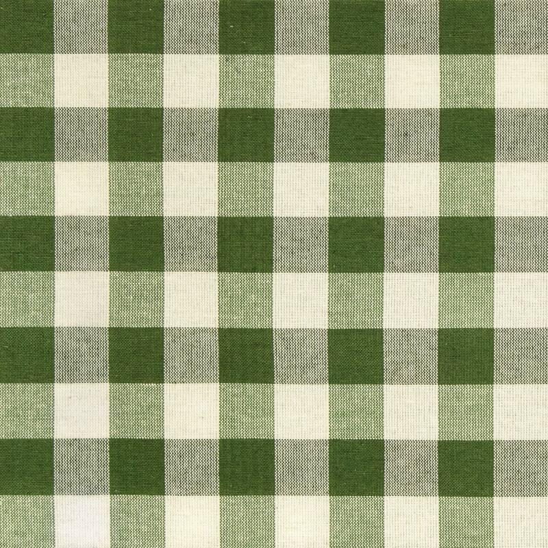 Buffalo Check Rod Pocket Door Panel and Tieback